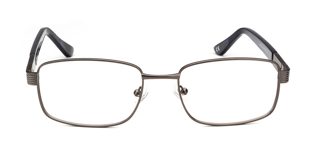 MX2076-2 | Men | Matte Gun | Metal Glasses