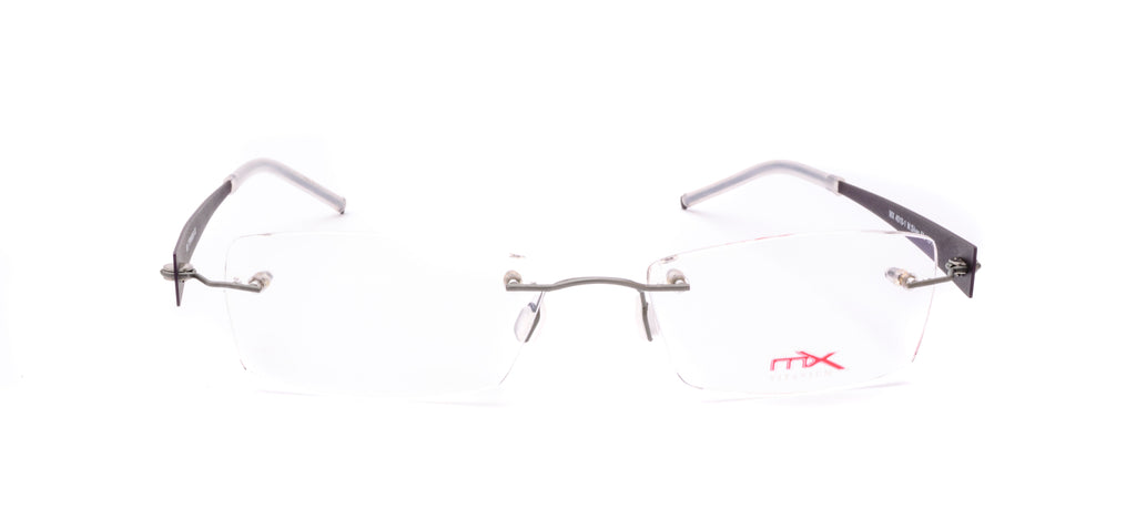 MX4010-1 | Unisex | Matte Silver | Titanium Glasses 