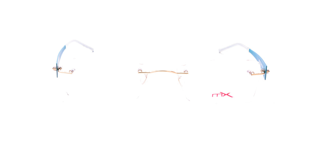 MX4010-3 | Unisex | Shiny Gold | Titanium Glasses 