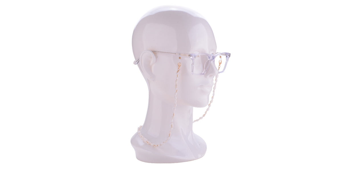 OPX-122-001 | Cream | Plastic | Eyeglass String