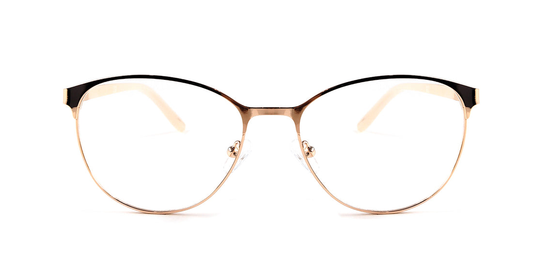 RA448-1 | Women | Shiny Rose | Metal Glasses