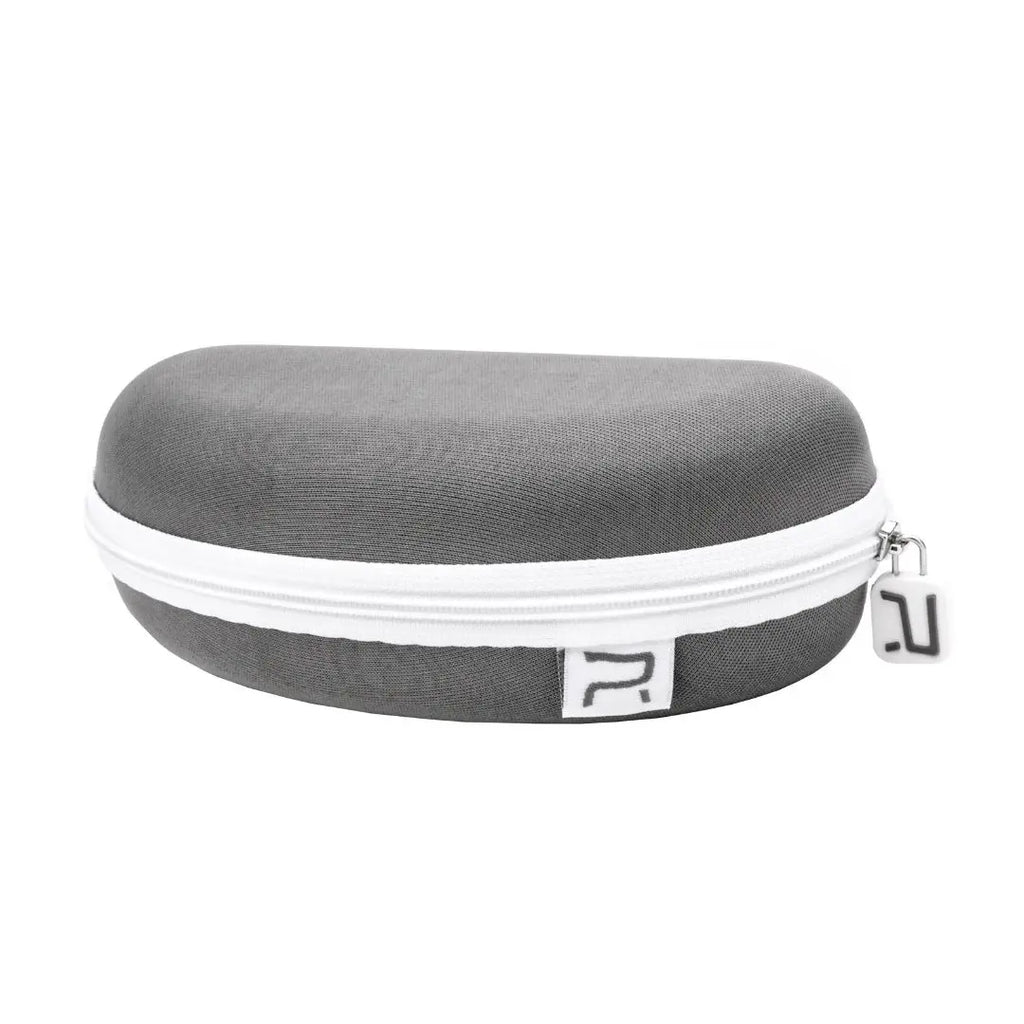 RAC-801-1 | Hard Shell Eva Sunglasses Case | Gray | Razzi Pop Material