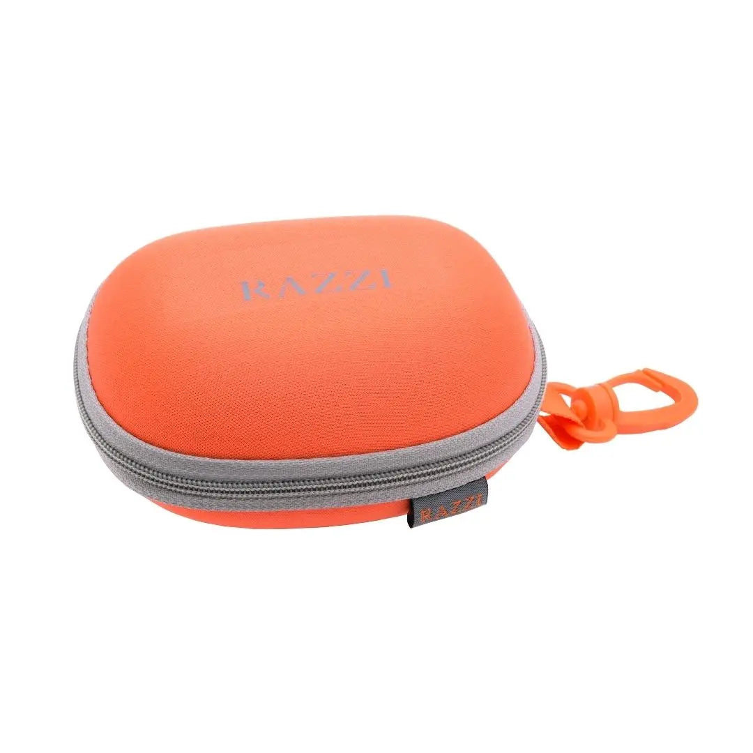 RAC-802-2 | Hard Shell Foldable Optical Case with Hook | Orange | Razzi Pop Material