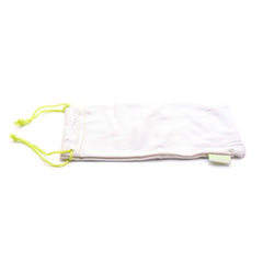 Soft Cloth Optical Drawstring Pouch Case | Gray & Green | Razzi Pop Material - RAC-805-2