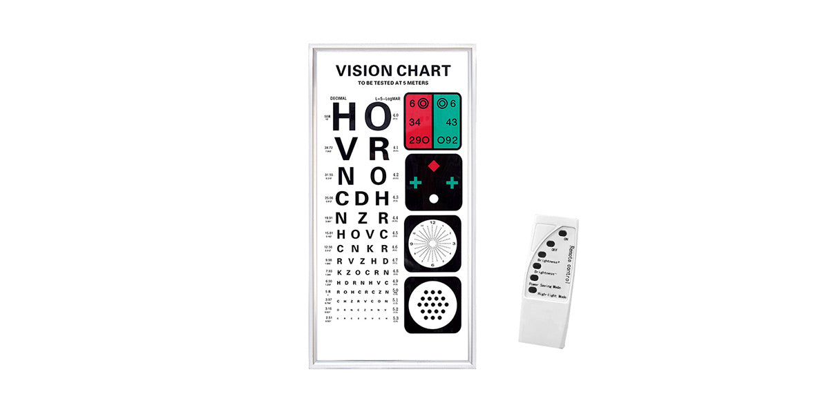 Remote Control Visual INS-11088 | Wall Visual Chart w/Remote Control