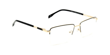 MX2013A-1 | Men | Shiny Black | Metal Glasses