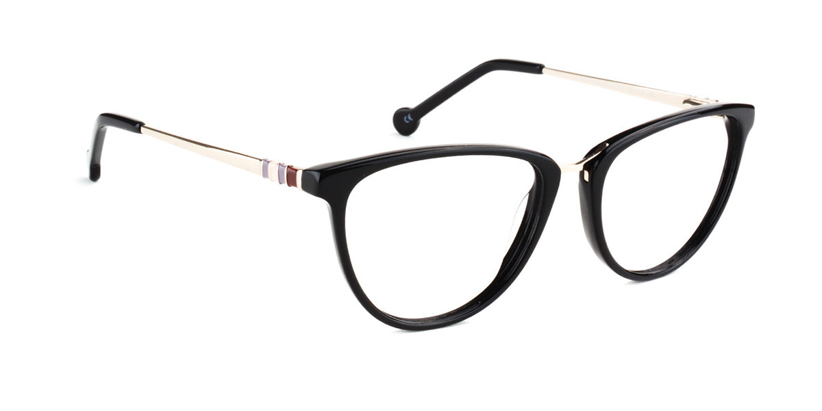 MX2110A-1 | Women | Shiny Black | Acetate Glasses