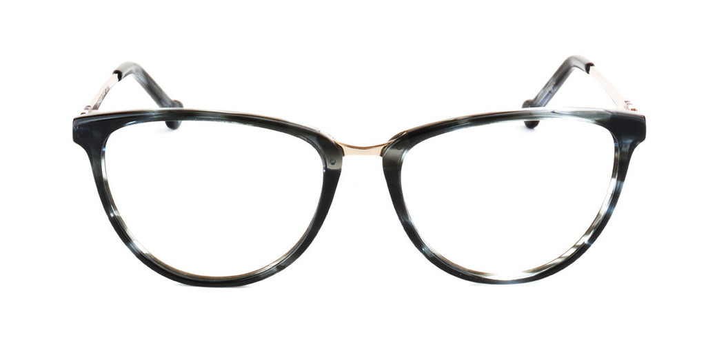 Women | Shiny Demi Blue | Acetate Glasses - MX2110A-2