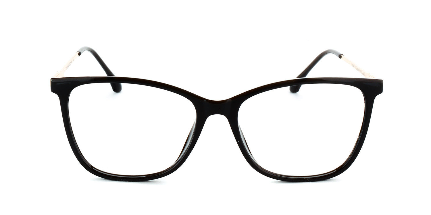 Women | Shiny Black | CP Glasses - MX2142A-1