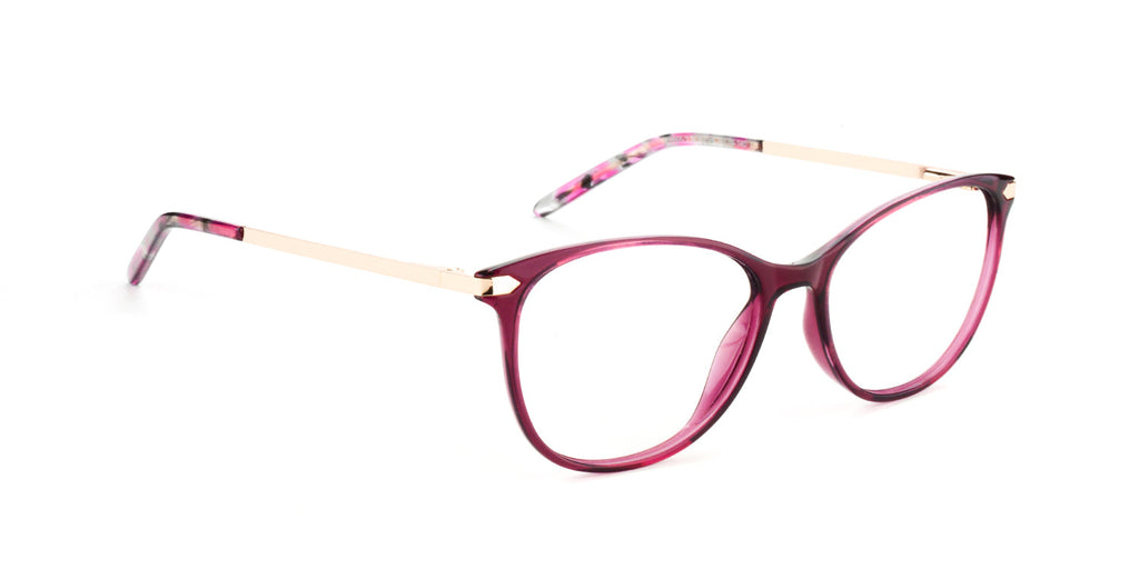 MX2144A-1 | Women | Shiny Purple | Acetate Glasses 