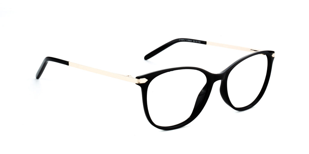 MX2144A-2 | Women | Shiny Black | Acetate Glasses 