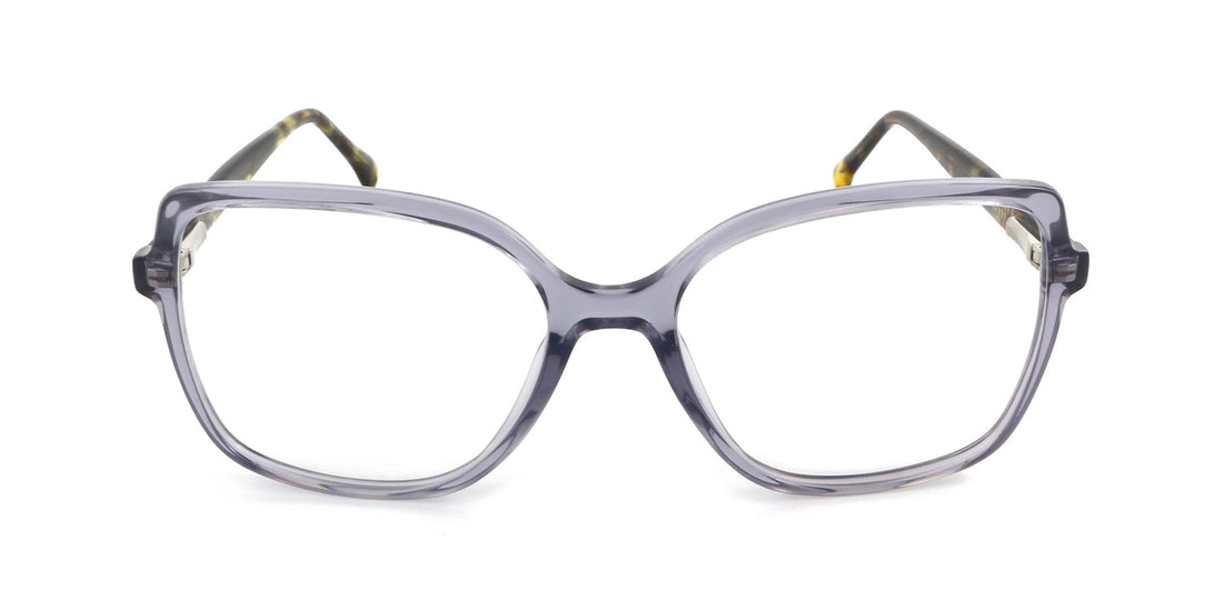 Women | Shiny Gray | Acetate Glasses - MX2148A-1