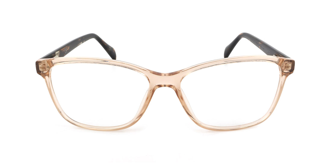 Women | Shiny Orange | Acetate Glasses - MX2152A-1