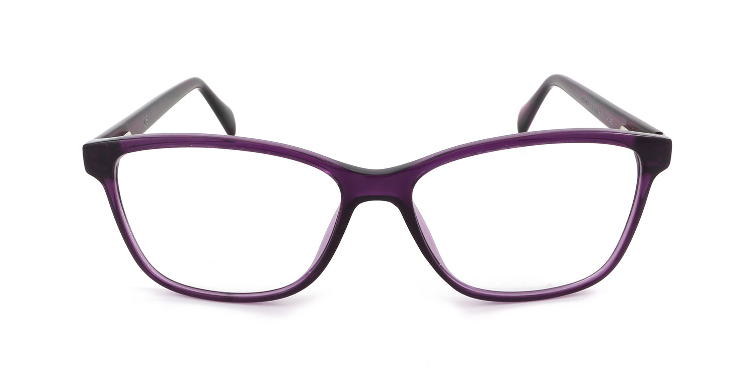 Women | Shiny Purple | Acetate Glasses - MX2152A-2