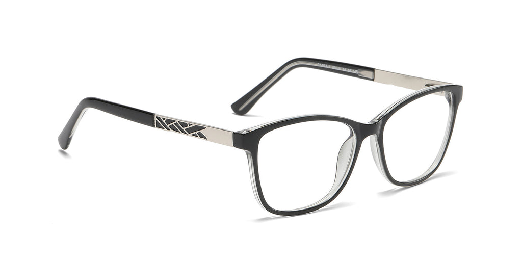 MX2159A-1 | Women | Shiny Black | TR-90 Glasses 