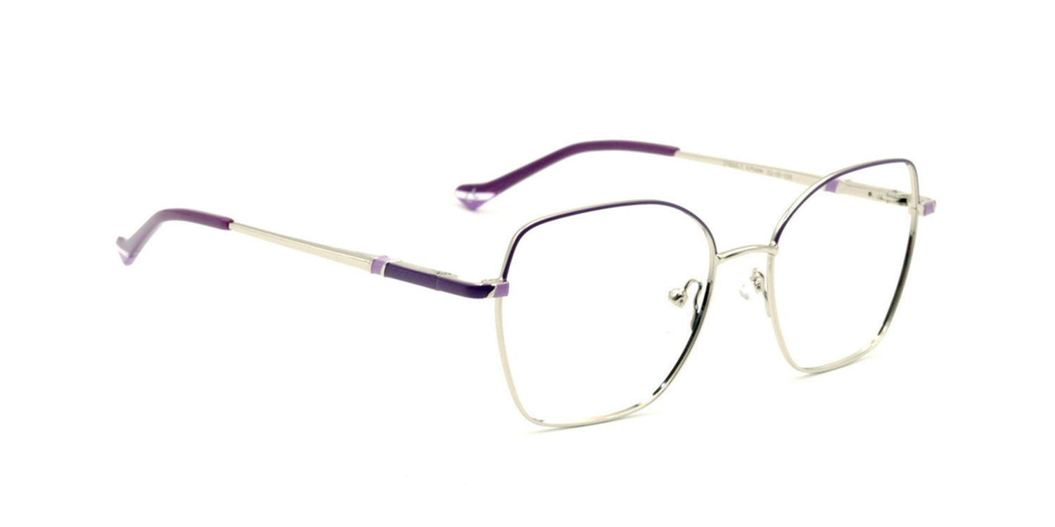 MX2164A-1 | Women | Shiny Purple | Metal Glasses 