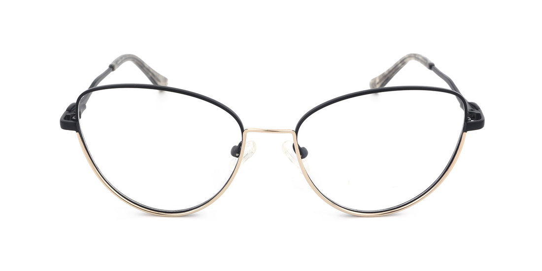 MX2169A-1 | Women | Matte Black | Metal Glasses 