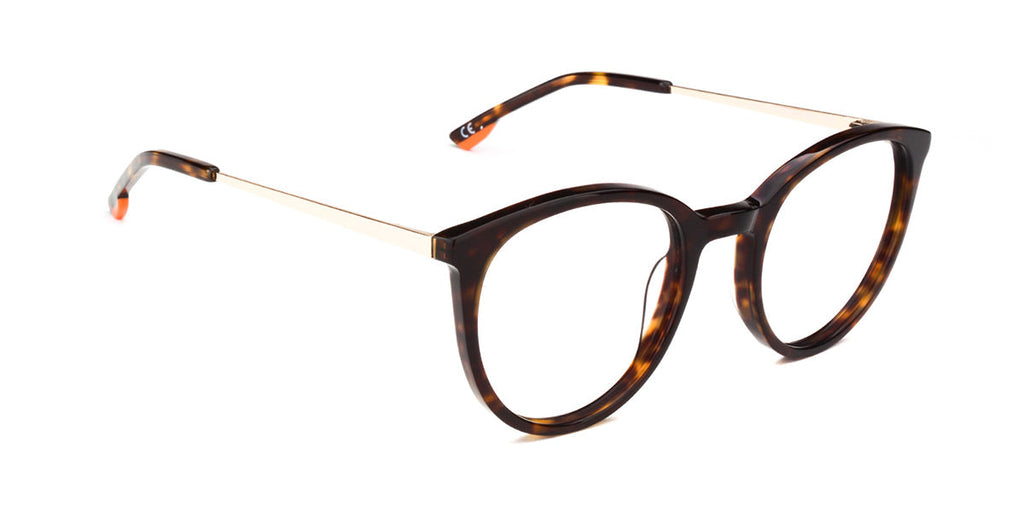 MX2196-1 | Women | Shiny Brown | Acetate Glasses 