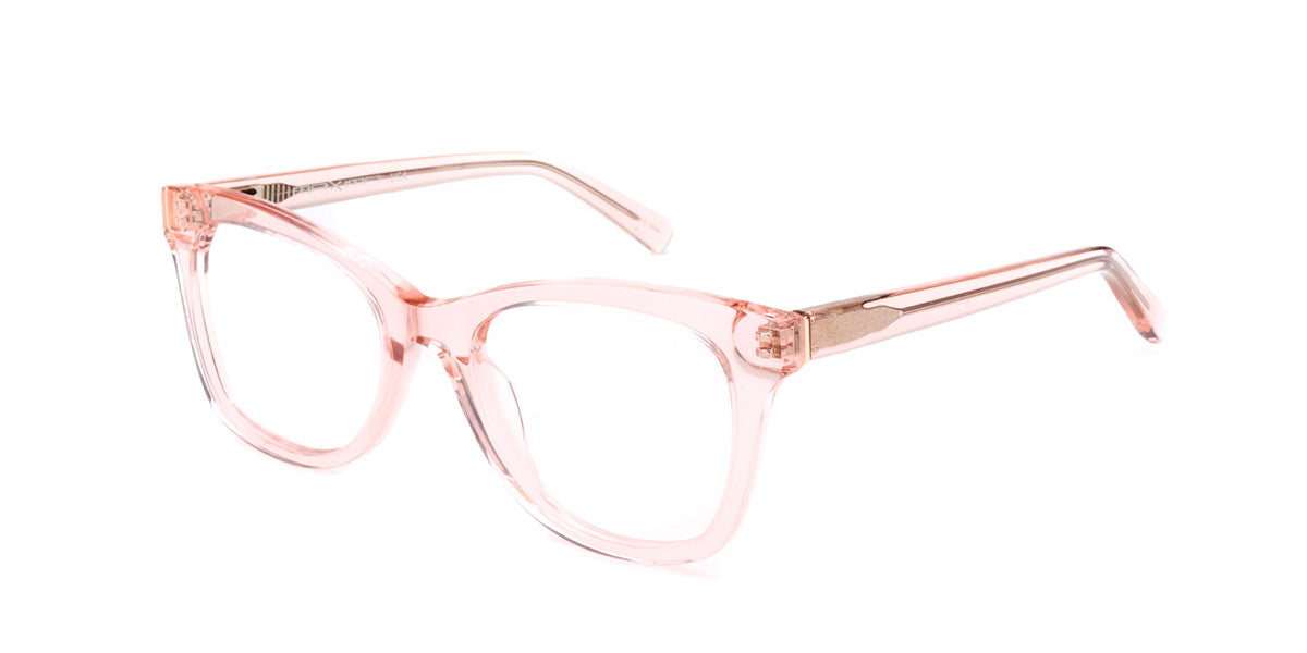 Women | Shiny Pink | Acetate Glasses - MX2198-1