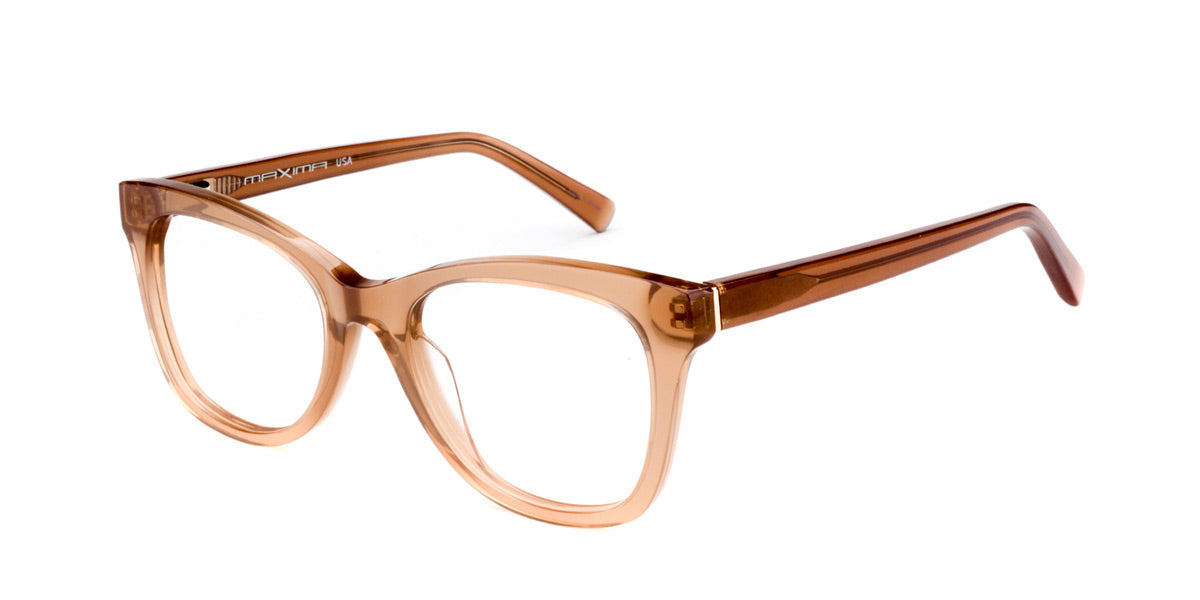 Women | Shiny Brown | Acetate Glasses - MX2198-2