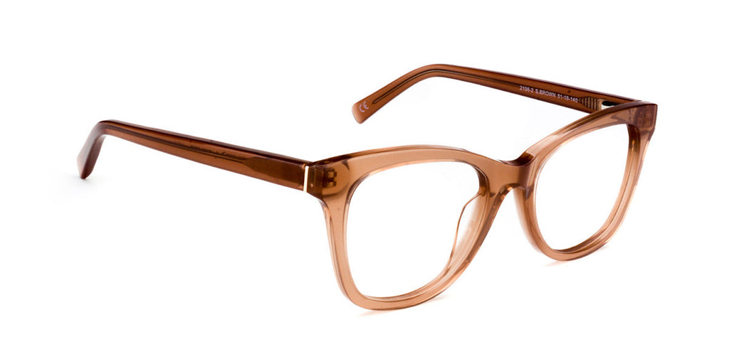 MX2198-2 | Women | Shiny Brown | Acetate Glasses 