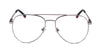 MX2237A-2 | Unisex | Matte Gun | Metal Glasses