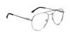 MX2237A-2 | Unisex | Matte Gun | Metal Glasses