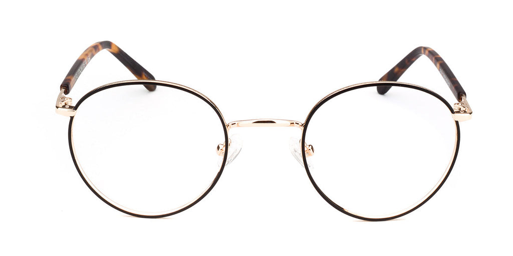 MX2241A-1 | Unisex | Shiny Gold | Metal Glasses