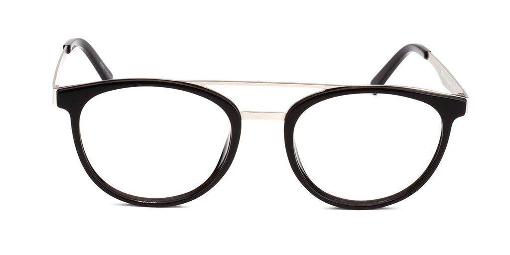 MX2247A-2 | Unisex | Shiny Black | Acetate Glasses