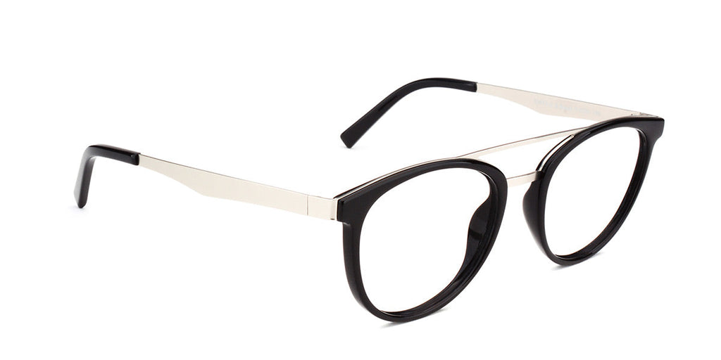 MX2247A-2 | Unisex | Shiny Black | Acetate Glasses