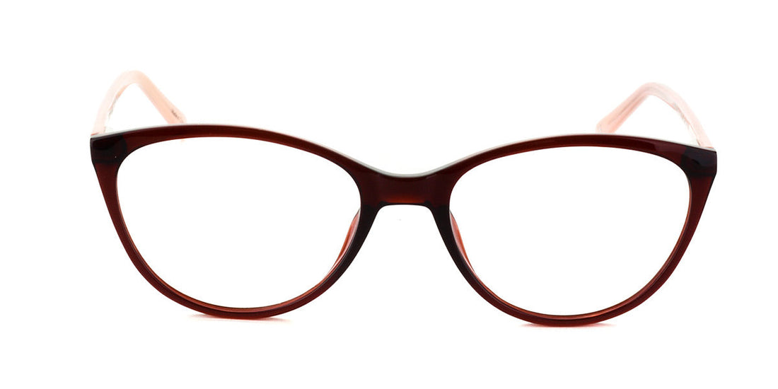 MX2251A-2 | Unisex | Shiny Red | Acetate Glasses