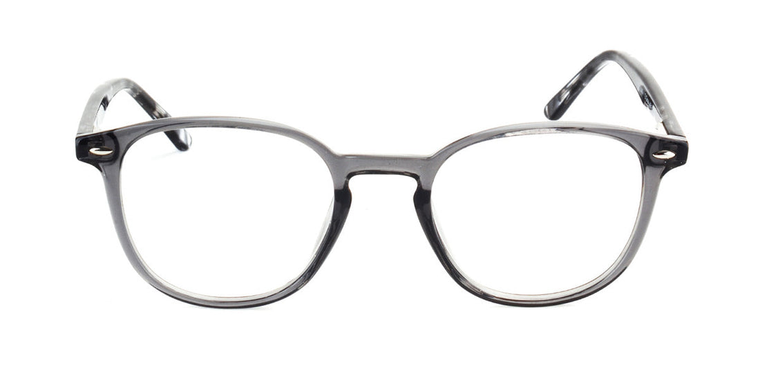 MX2254A-1 | Unisex | Shiny Gray | Acetate Glasses