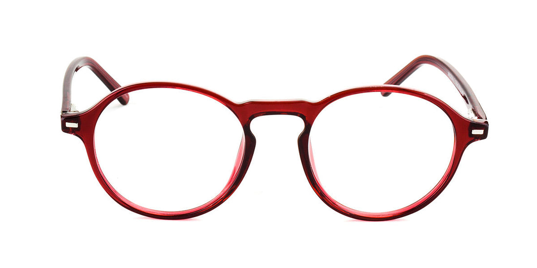 MX2256A-2 | Unisex | Shiny Red | Acetate Glasses