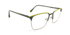 MX2259A-1 | Unisex | Matte Green | Metal Glasses