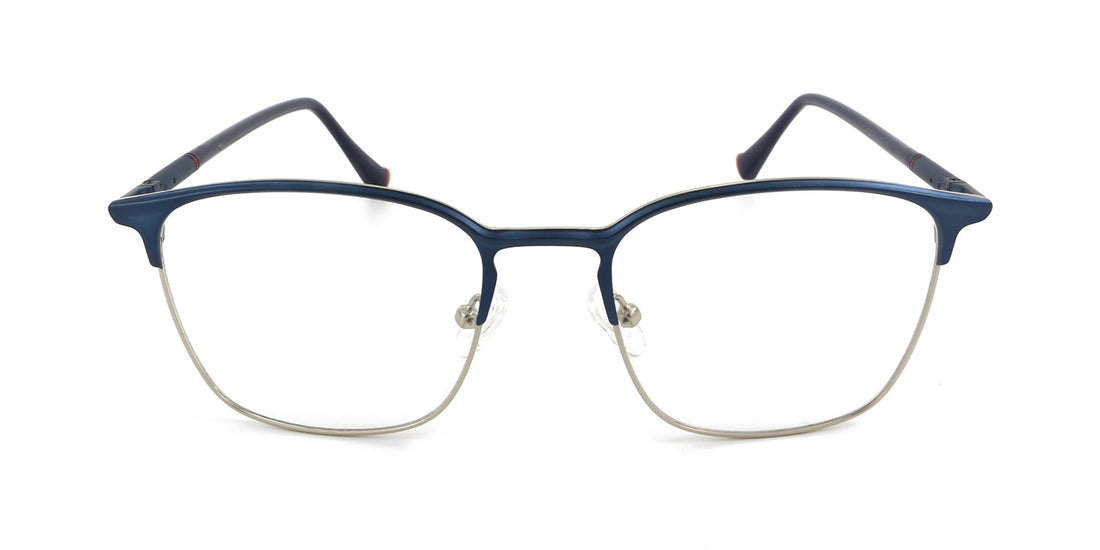 MX2260A-1 | Unisex | Matte Blue | Metal Glasses