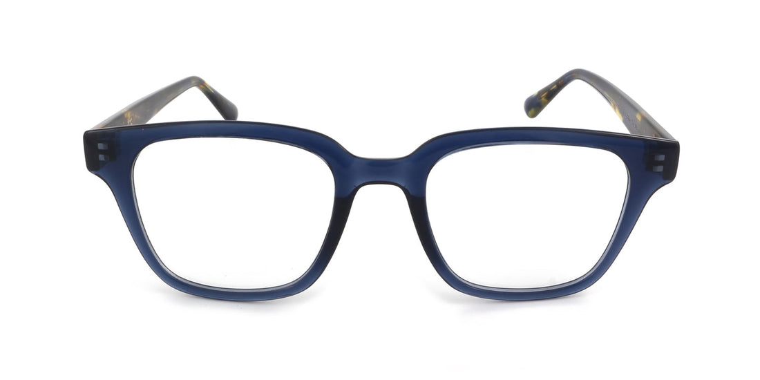 MX2261A-1 | Unisex | Shiny Blue | Acetate Glasses