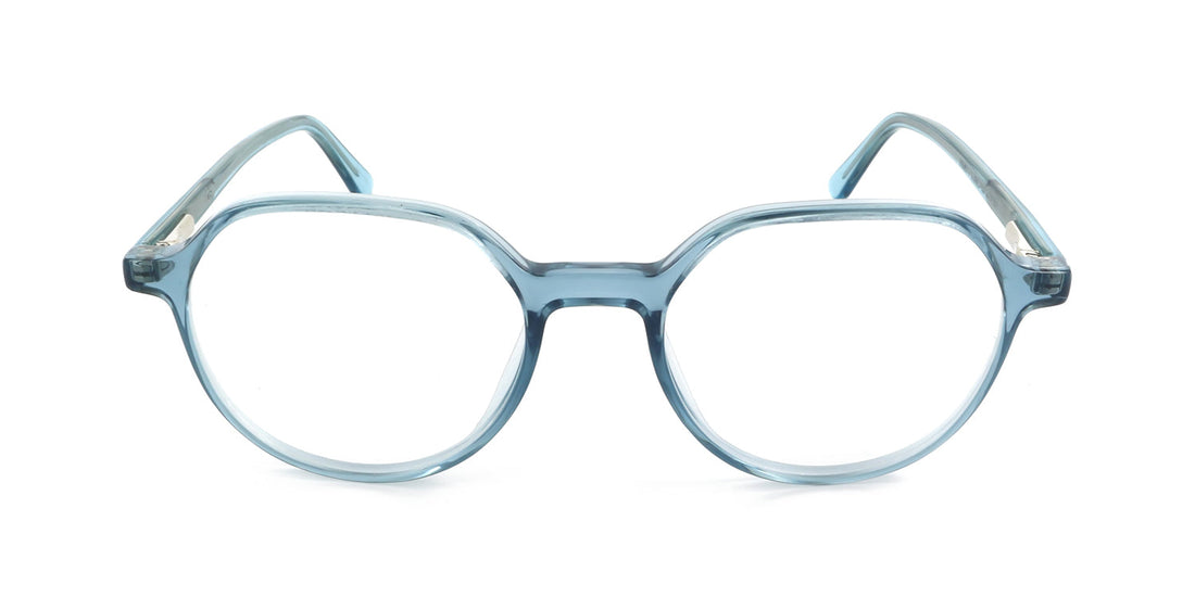 MX2263A-1 | Unisex | Shiny Blue | Acetate Glasses