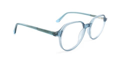 MX2263A-1 | Unisex | Shiny Blue | Acetate Glasses 