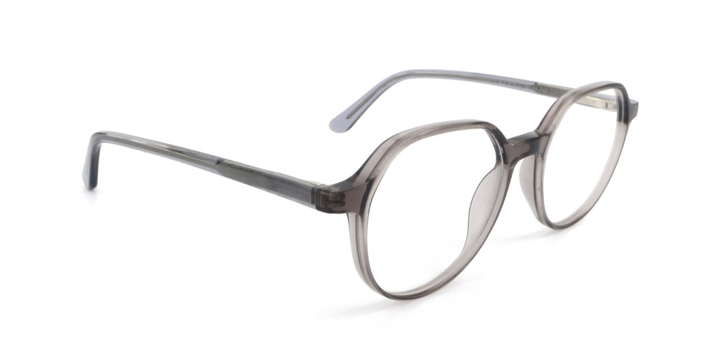 MX2263A-2 | Unisex | Shiny Gray | Acetate Glasses