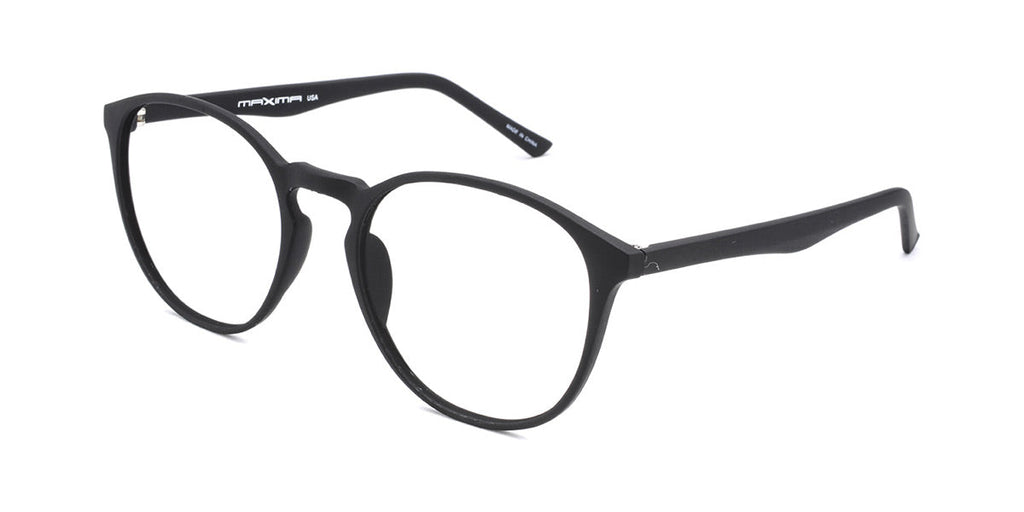 MX2296A-2 | Unisex | Matte Black | Ultem Glasses