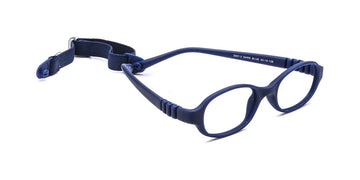 MX3007-2 | Kids | Matte Blue | Rubber Glasses