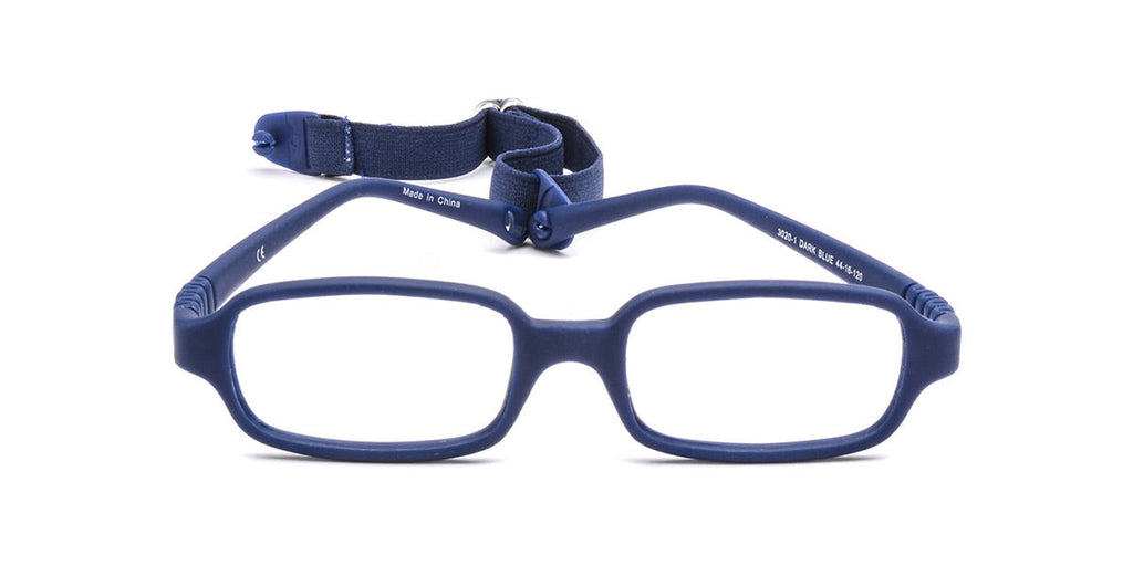 Kids | Matte Blue | Rubber Glasses - MX3020-1 