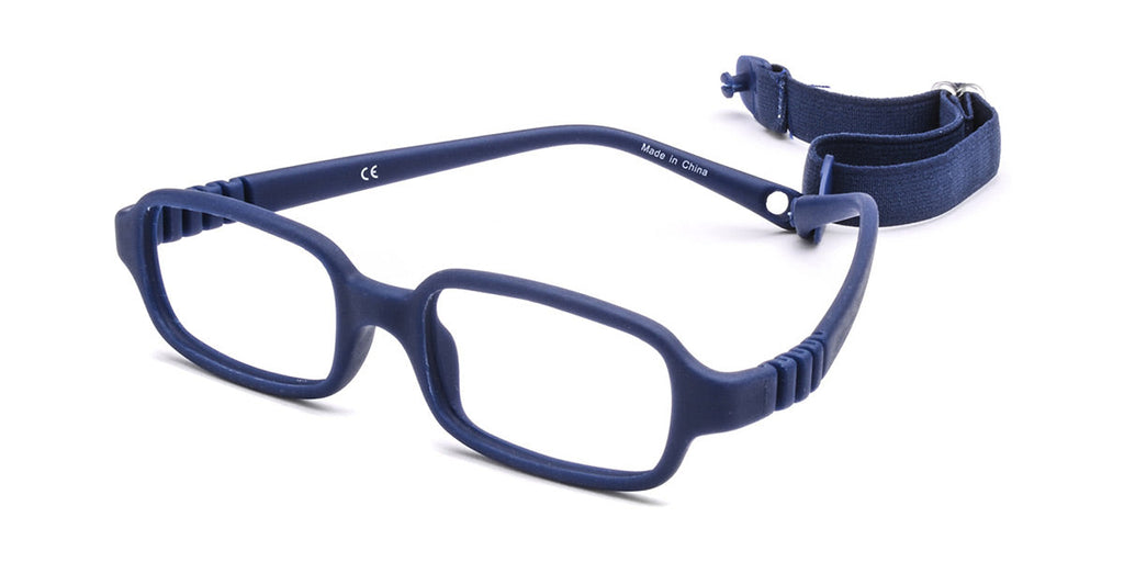 Kids | Matte Blue | Rubber Glasses - MX3020-1 