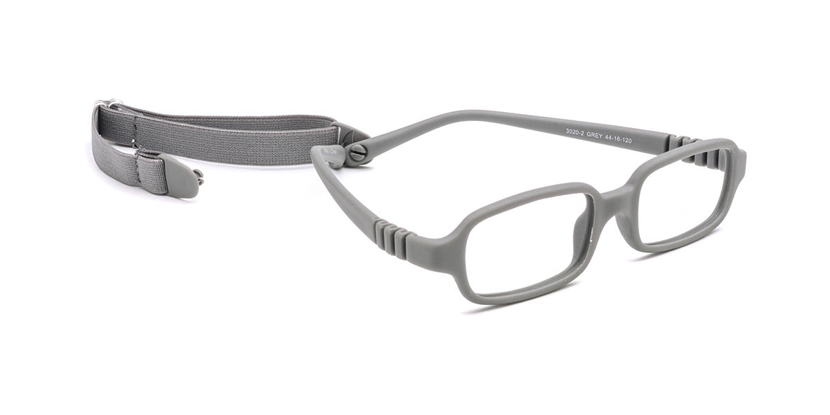 MX3020-2 | Kids | Matte Gray | TR-90 Glasses 