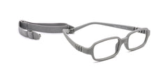 Kids | Matte Gray | Rubber Glasses - MX3020-2 