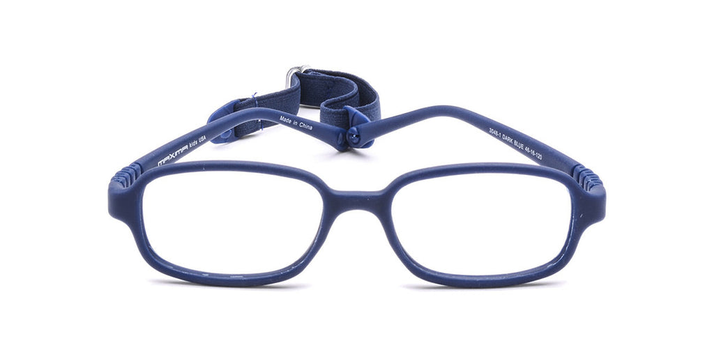 Kids | Matte Blue | Rubber Glasses - MX3048-1 