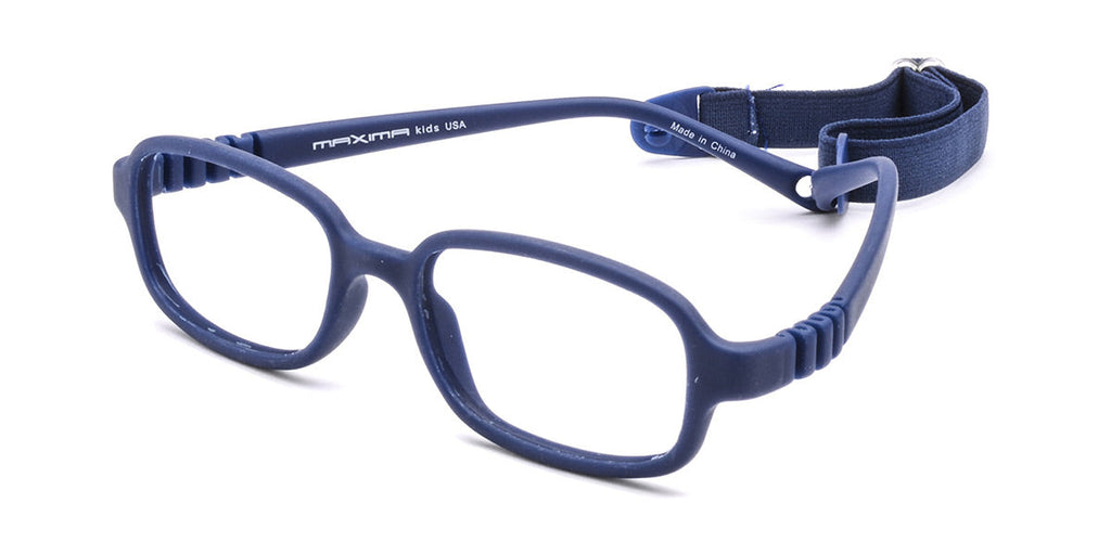 Kids | Matte Blue | Rubber Glasses - MX3048-1 