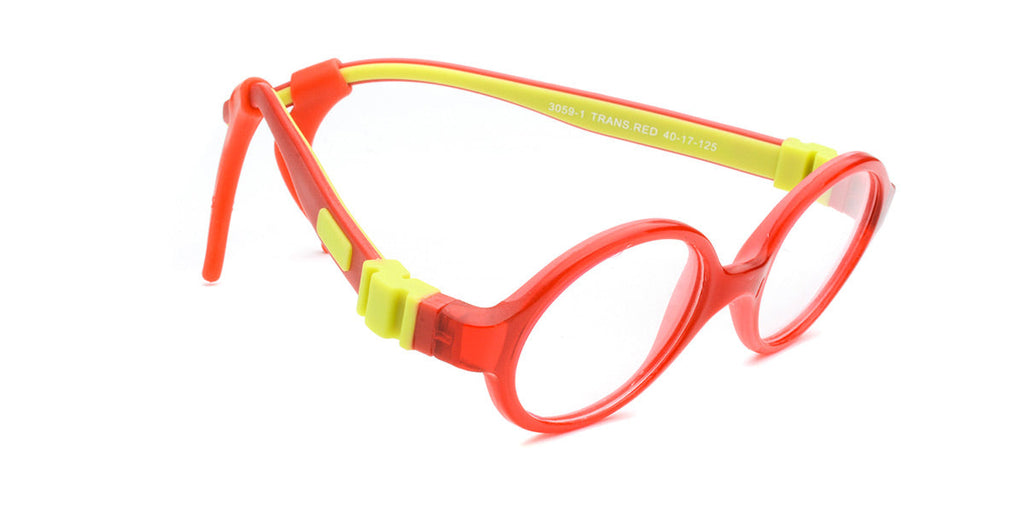 MX3059-1 | Kids | Shiny Red | TR-90 Glasses