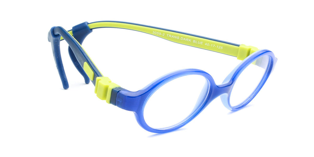 MX3059-2 | Kids | Shiny Blue | TR-90 Glasses