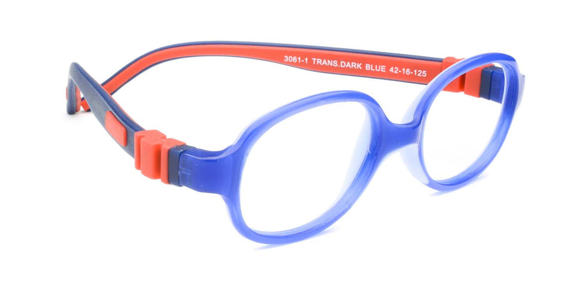 MX3061-1 | Kids | Shiny Blue | TR-90 Glasses